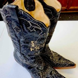 Corral vintage lizard boot
